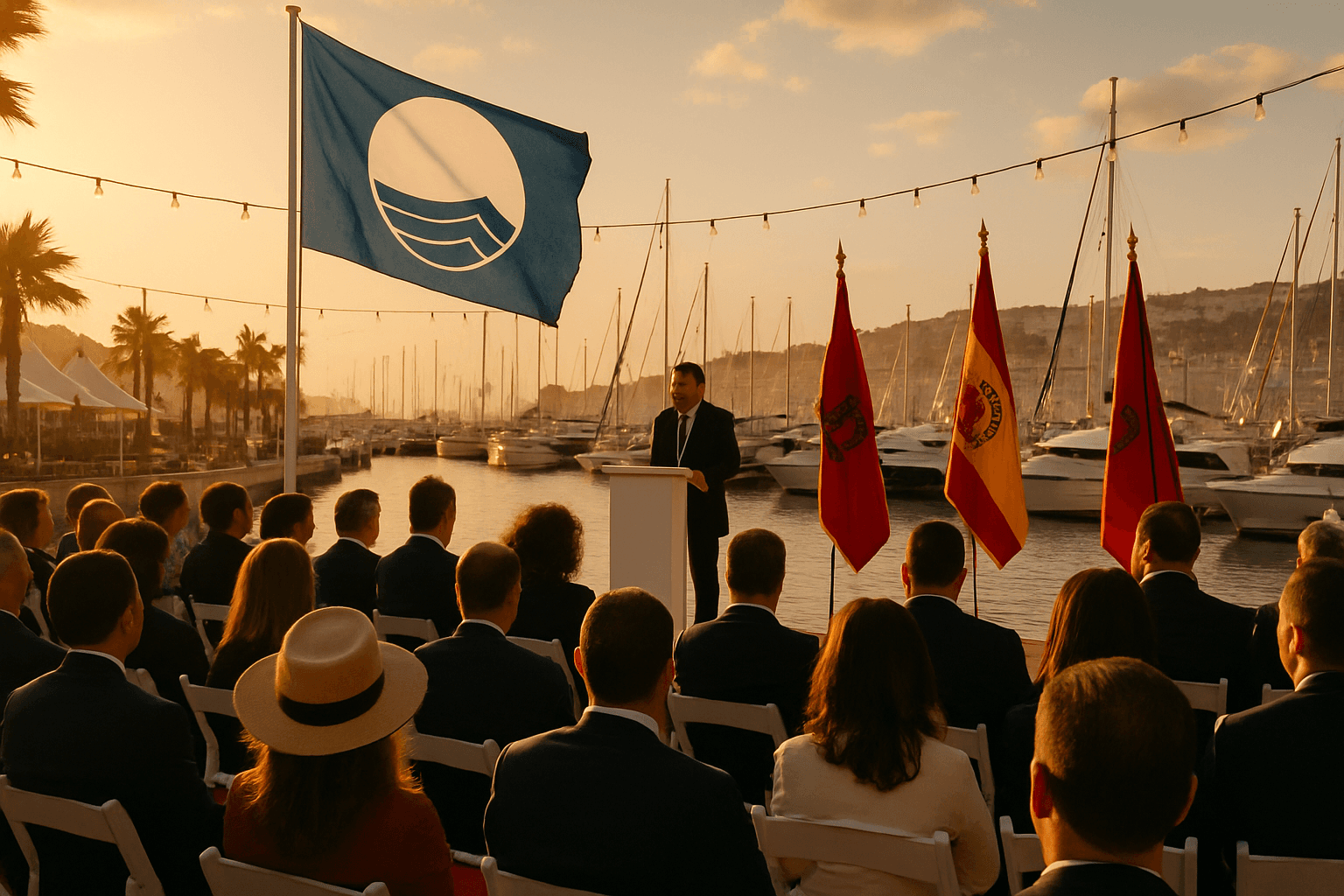 Hissage du Pavillon Bleu 2026